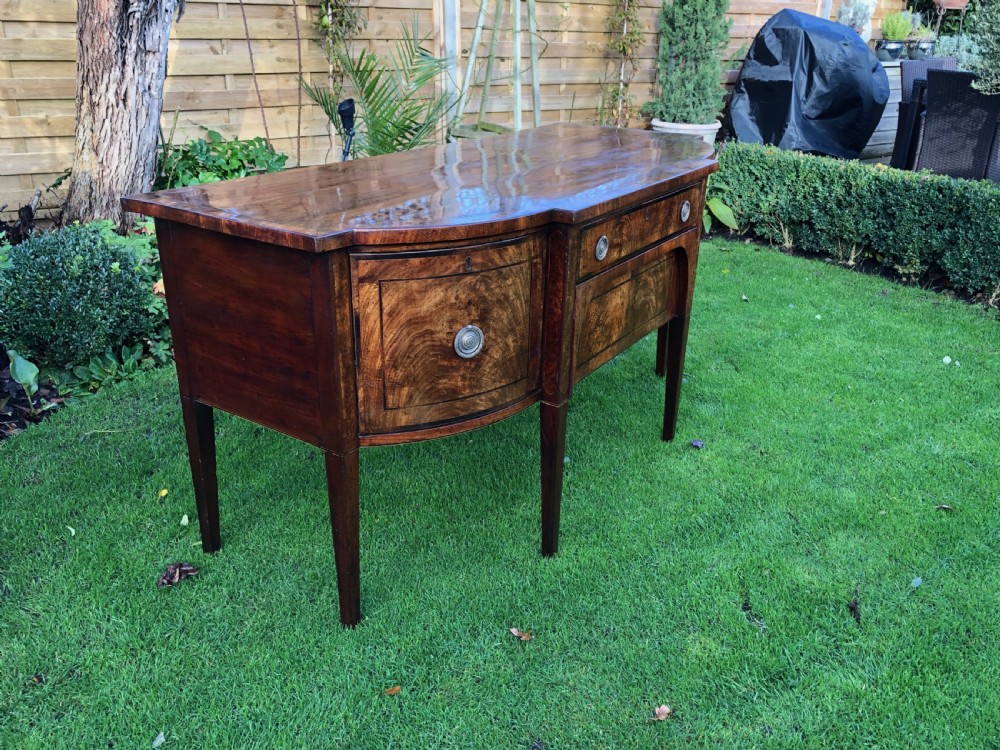 Georgian mahogany sideboard  View IV