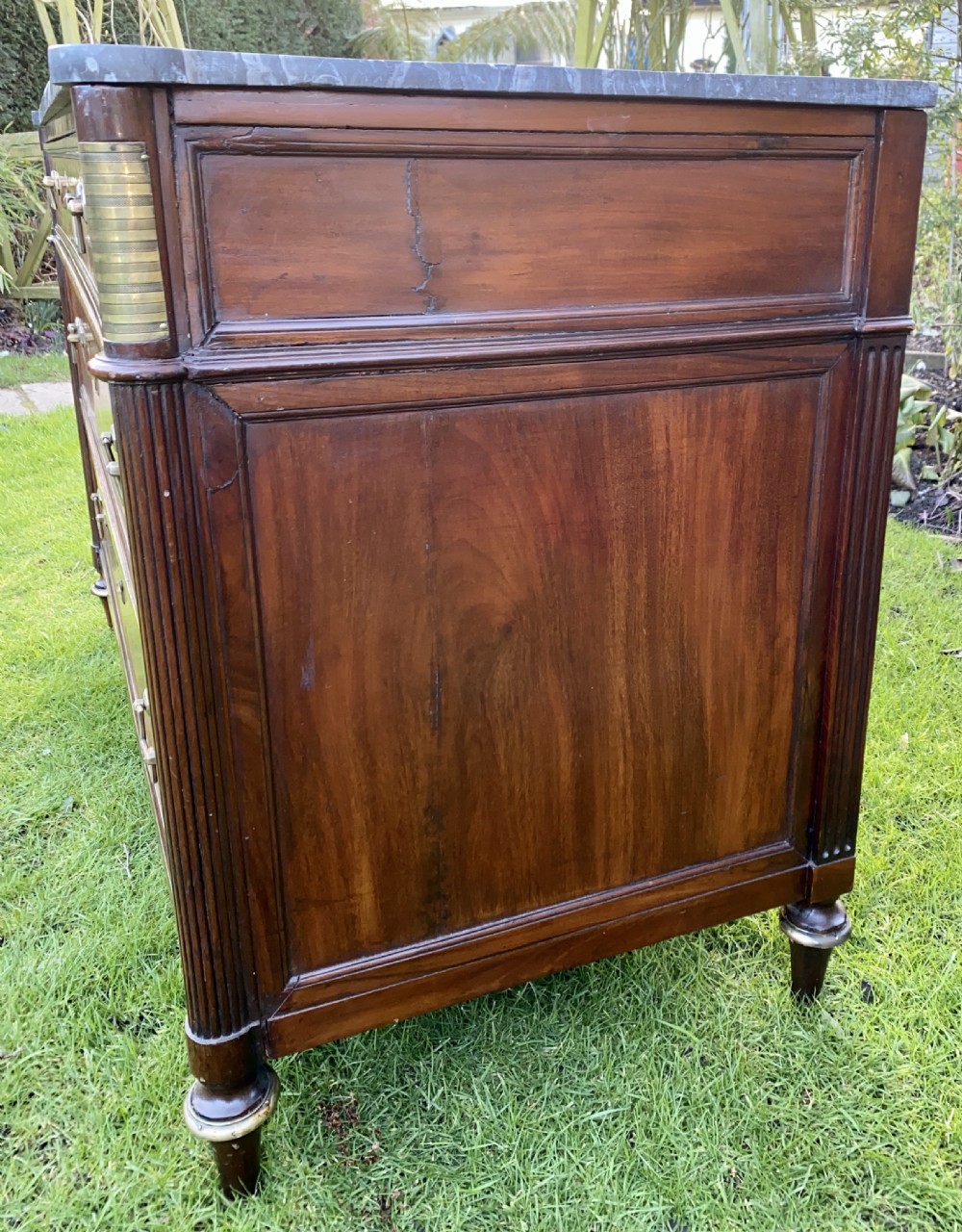 18th Century mahogany commode  View IV