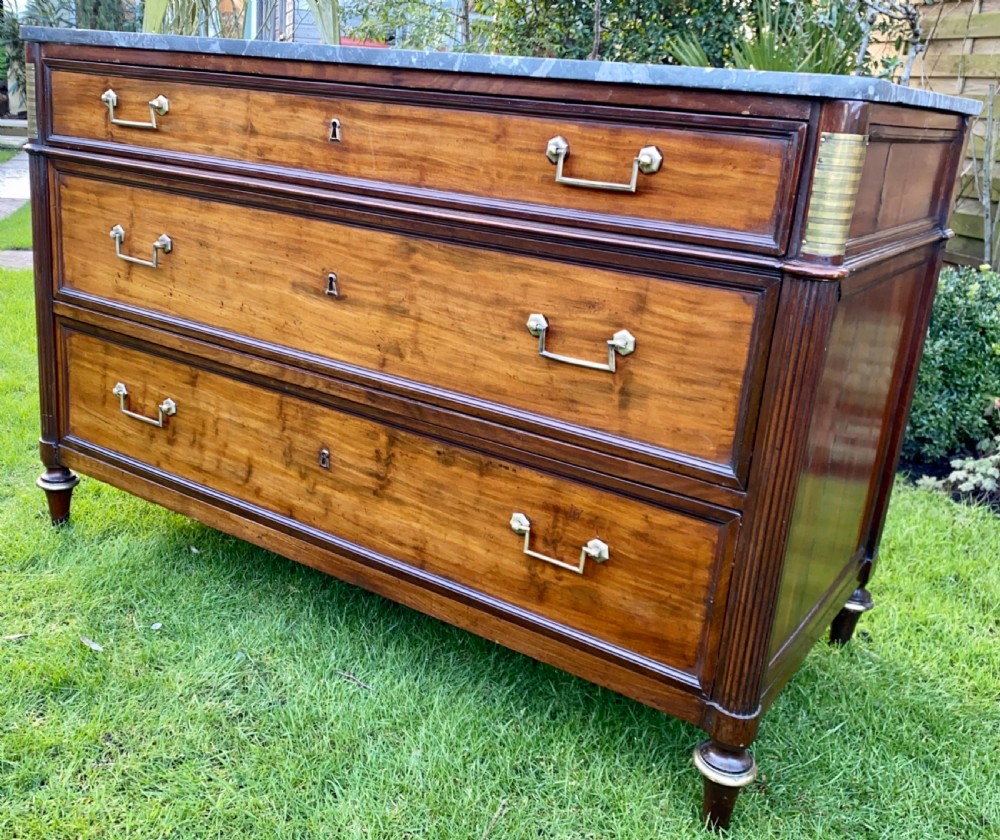 18th Century mahogany commode  View VIII