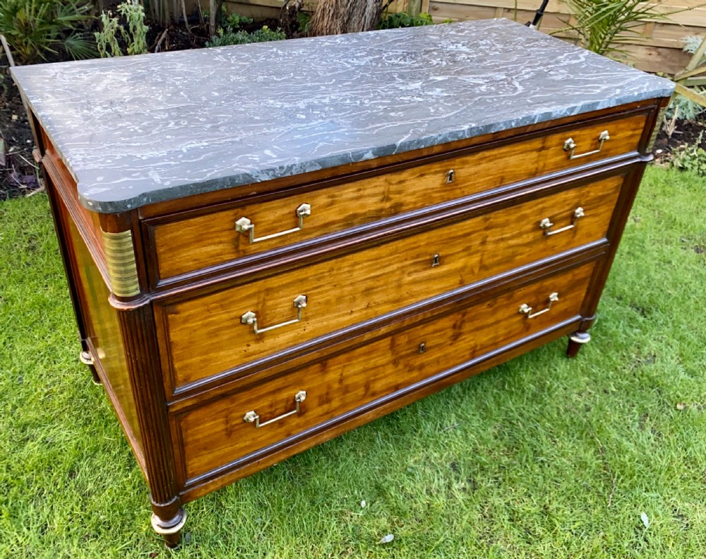 18th Century mahogany commode  View IX