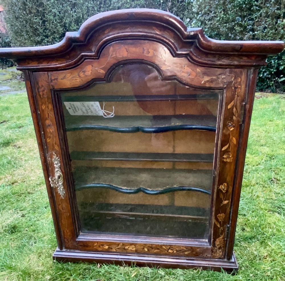 Dutch marquetry wall cabinet  View IV
