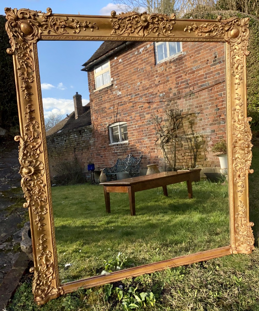 Very large gilt mirror  View II