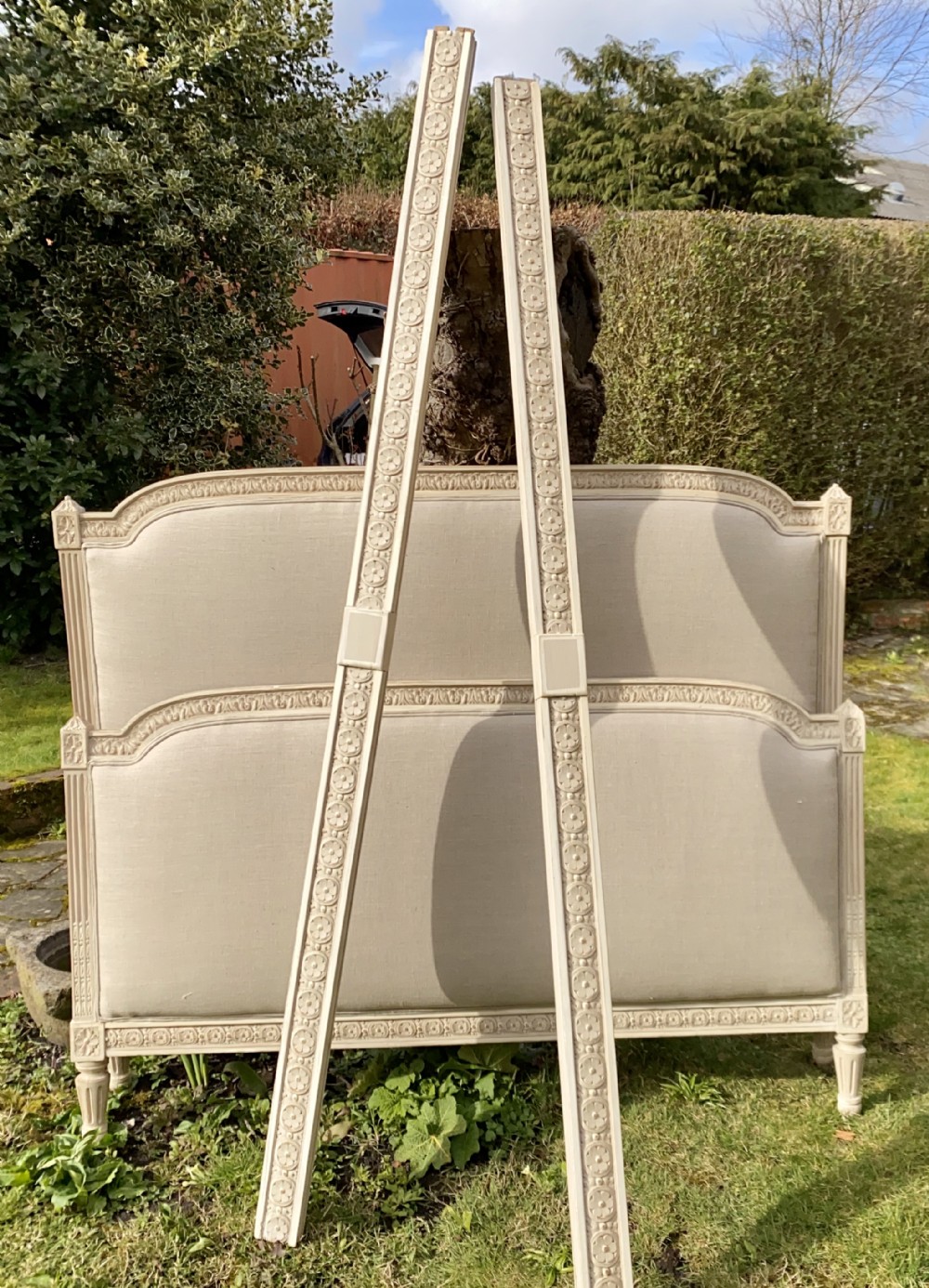 French painted Kingsize bed