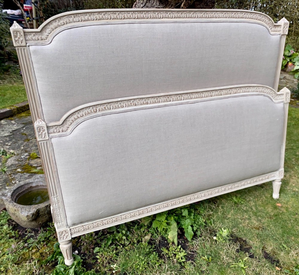 French painted Kingsize bed View IX