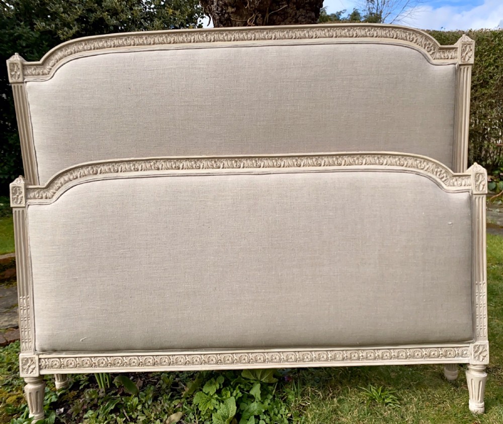 French painted Kingsize bed View X