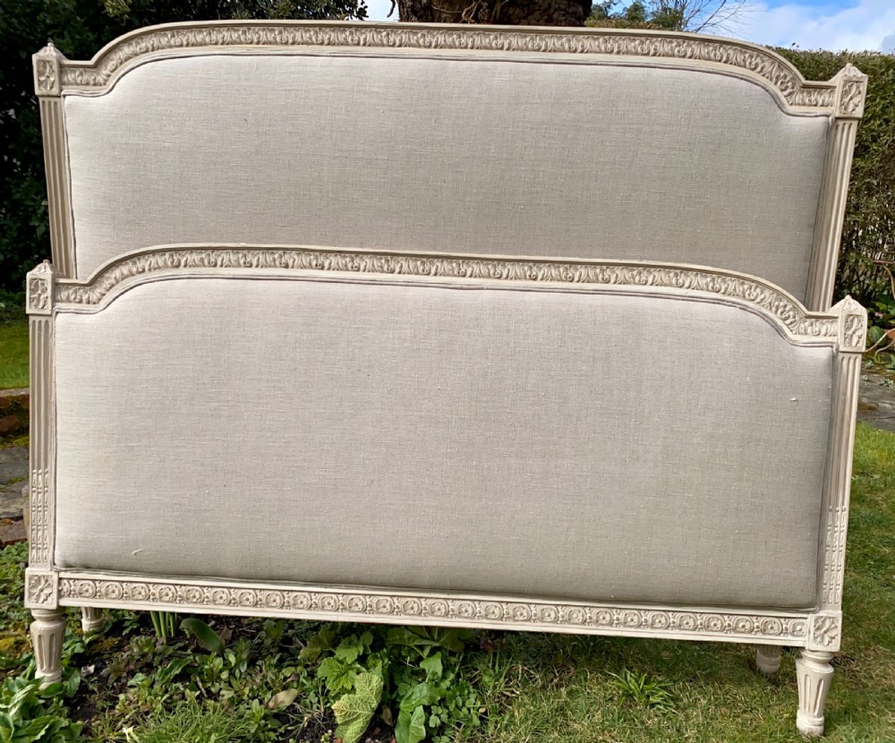 French painted Kingsize bed View XI