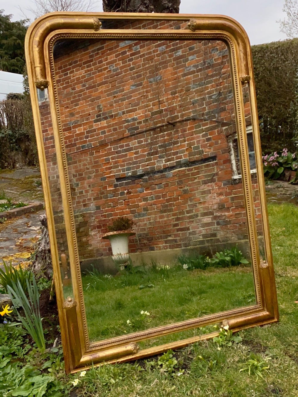 A French Louis Philippe margined mirror  View VIII