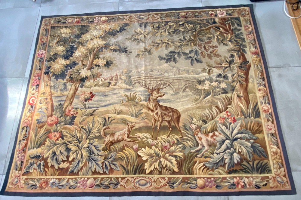 Large 19th Century tapestry 