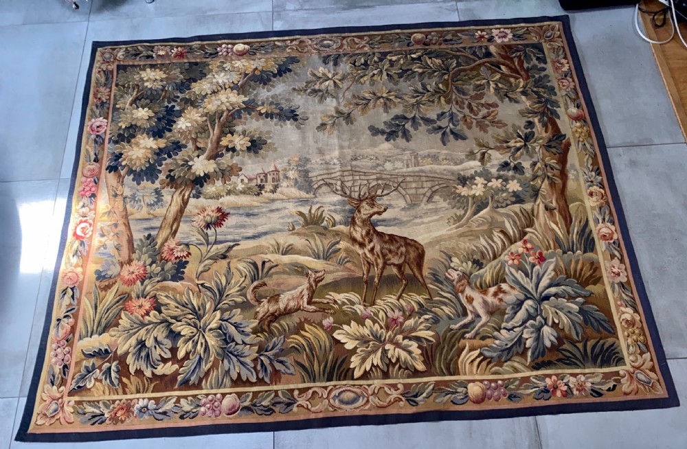 Large 19th Century tapestry  View II