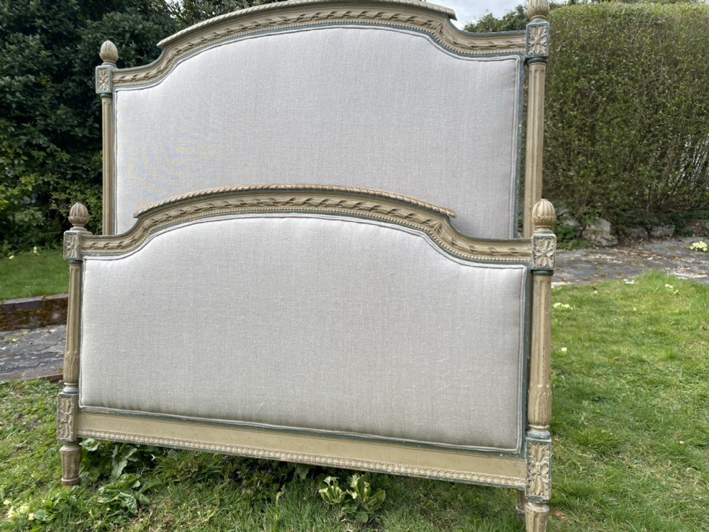 French single bed in original paintwork 
