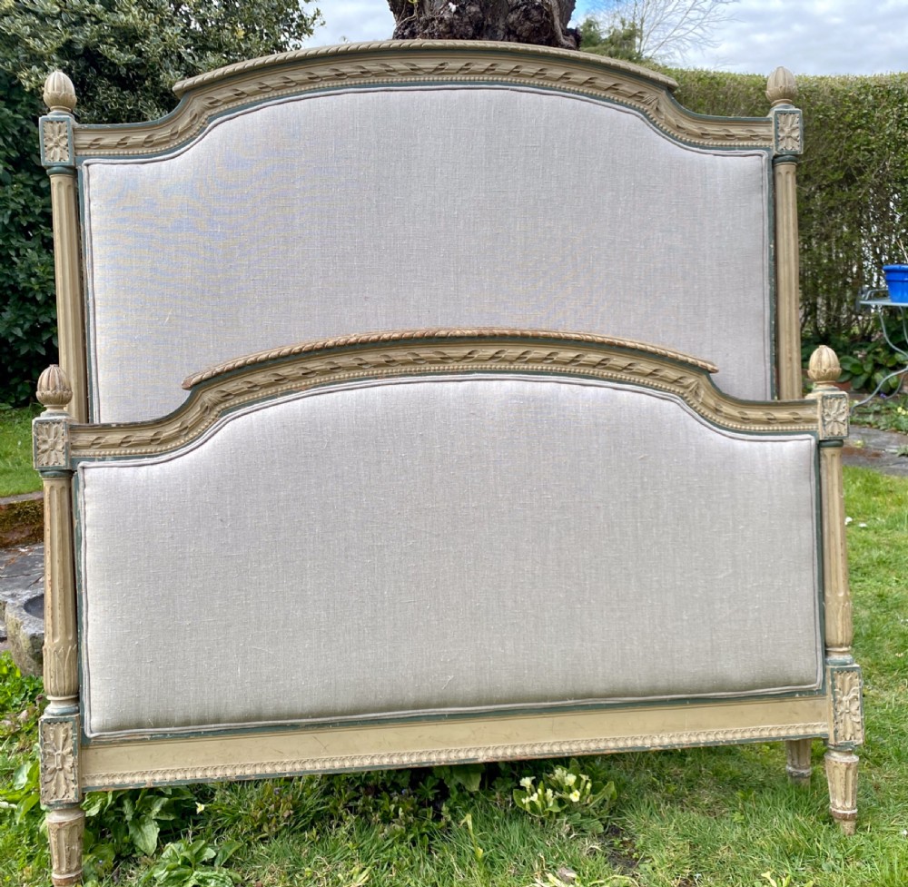 French single bed in original paintwork  View II