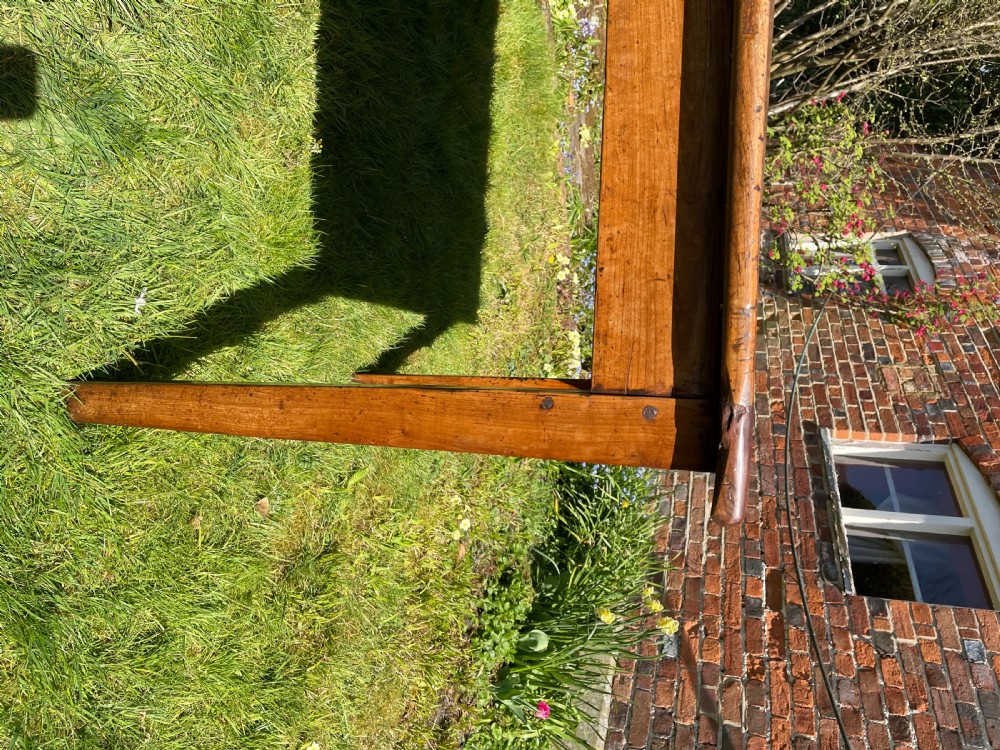Cherry wood farm table  View IV