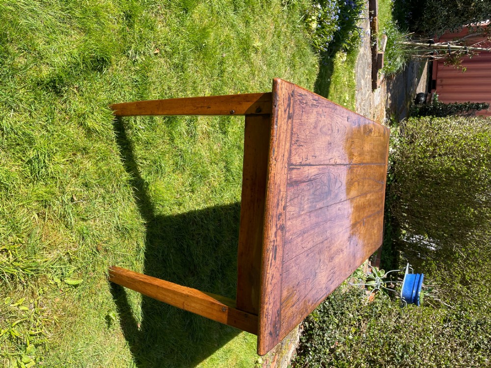 Cherry wood farm table  View VIII