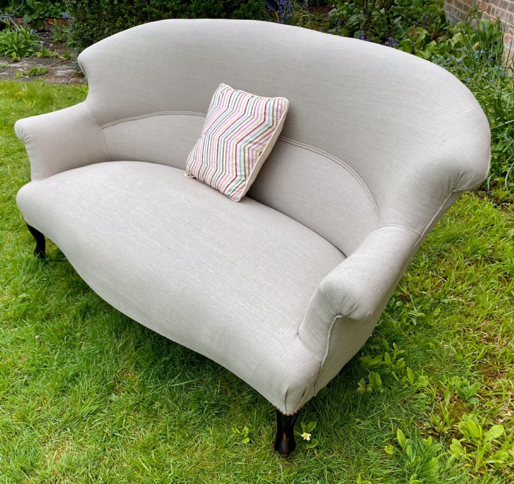 French sofa in linen  View VI