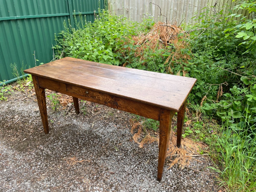 French oak serving table 