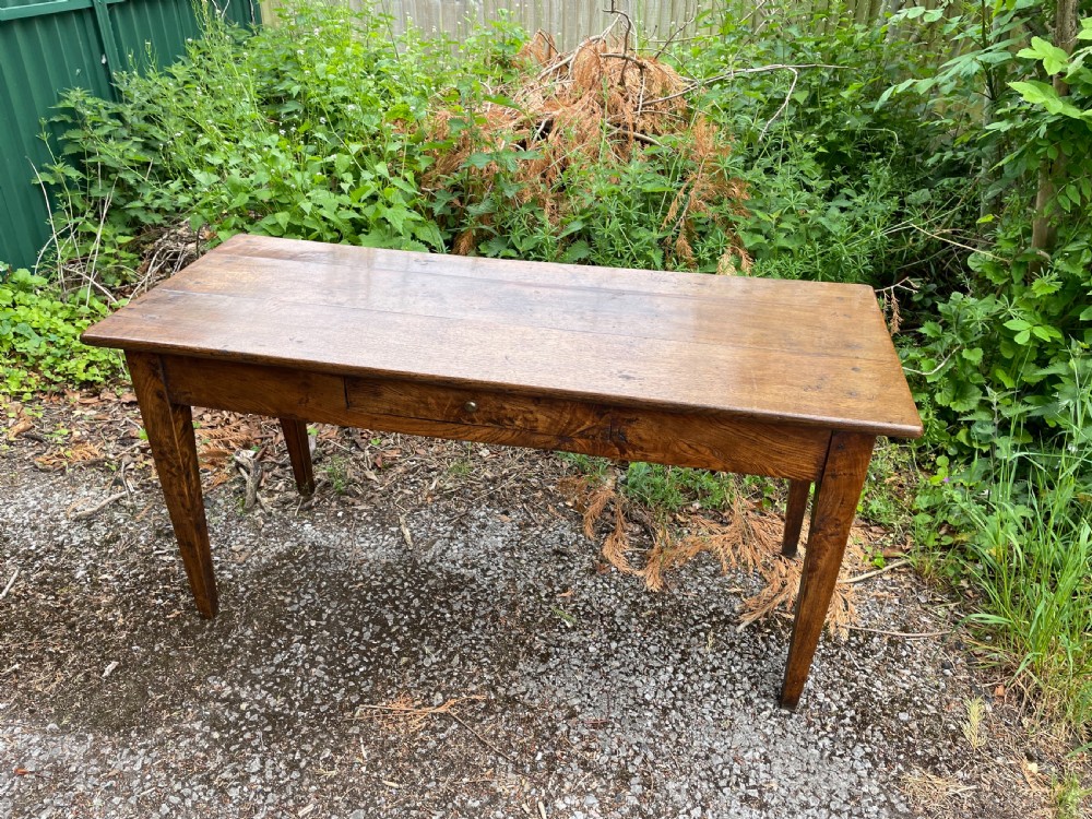 French oak serving table  View II