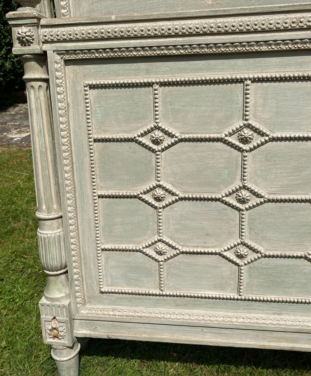 Kingsize French painted bed  View VIII