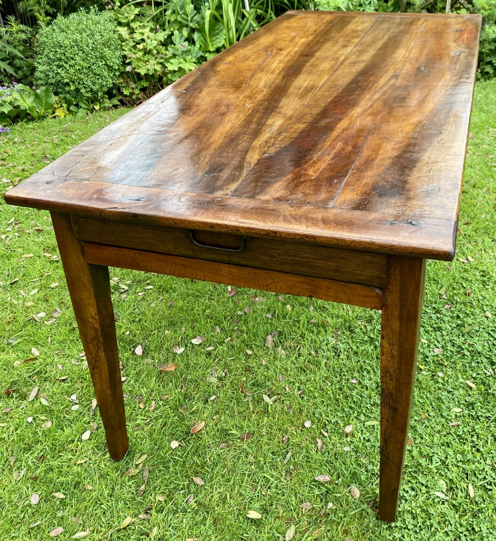 French farmhouse table in walnut  View VII