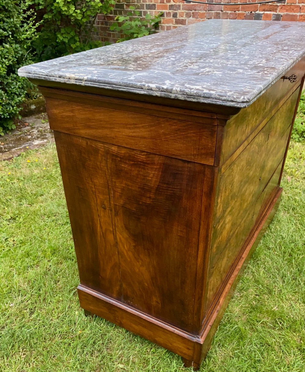 French walnut commode  View VII