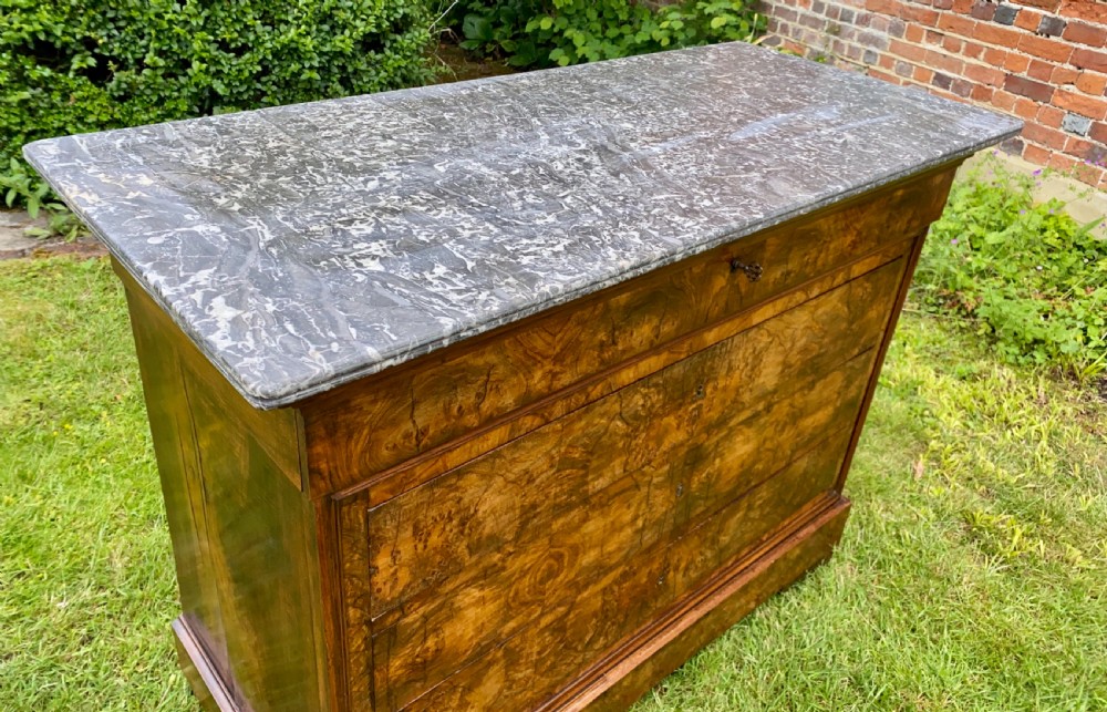 French walnut commode  View VIII