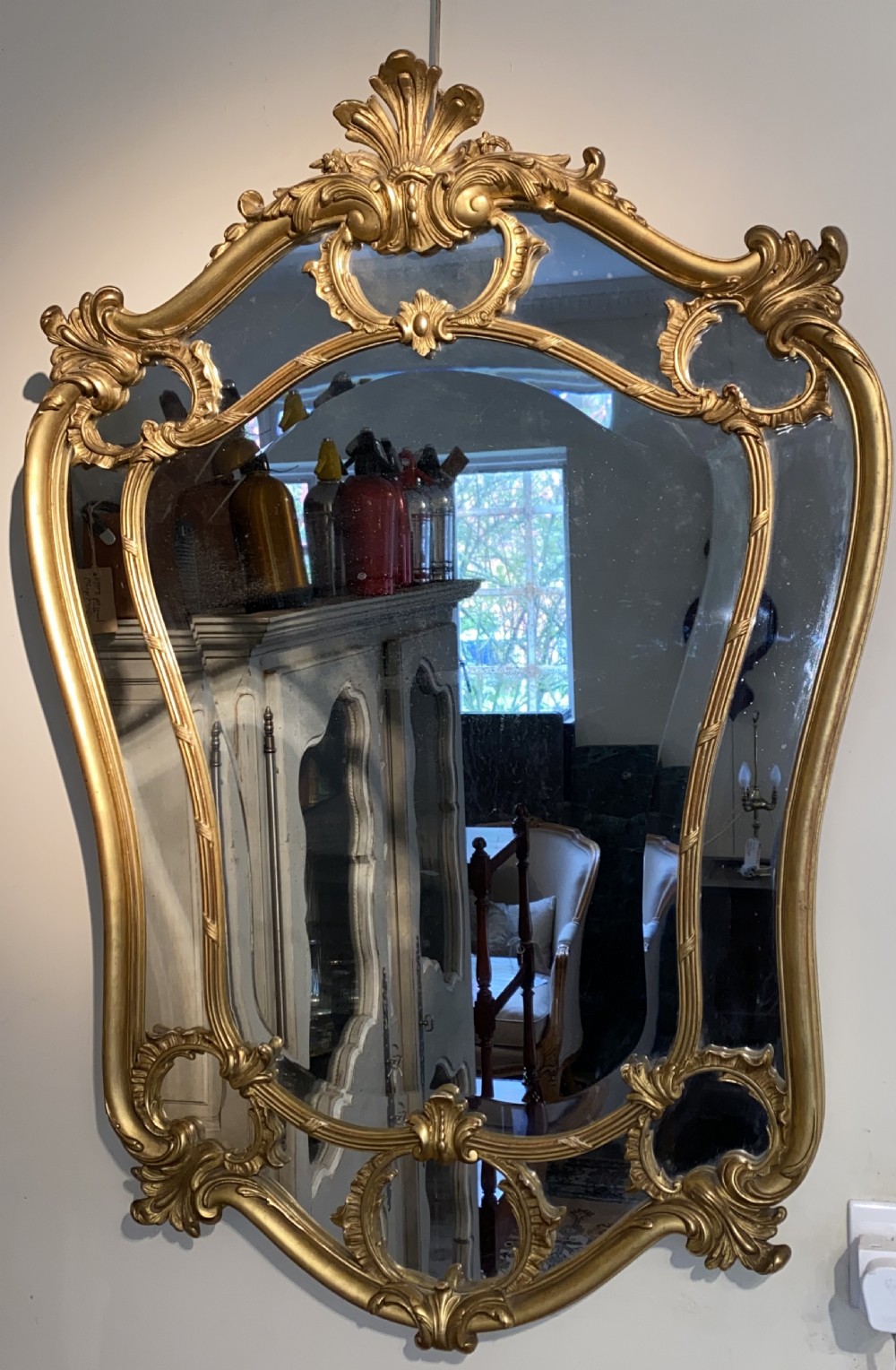 French gilt mirror in the Louis XV taste View IV