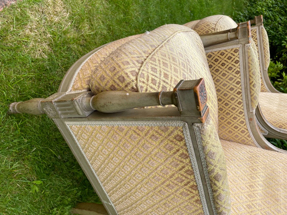 Pair of French Directoire Style Armchairs View IX
