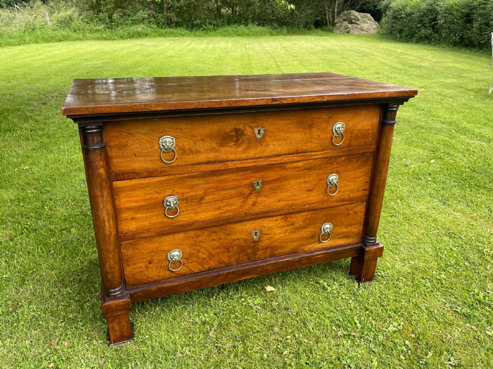 Period walnut empire commode 