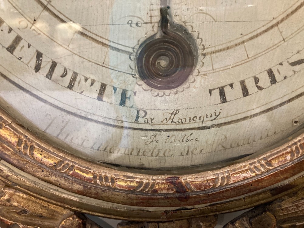 French 18th Centuary Barometer  View III