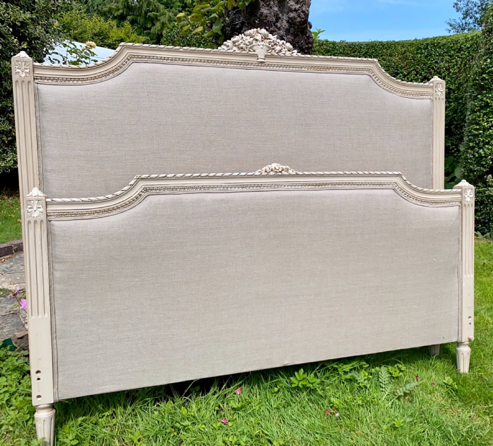 French Kingsize painted bed  View VI