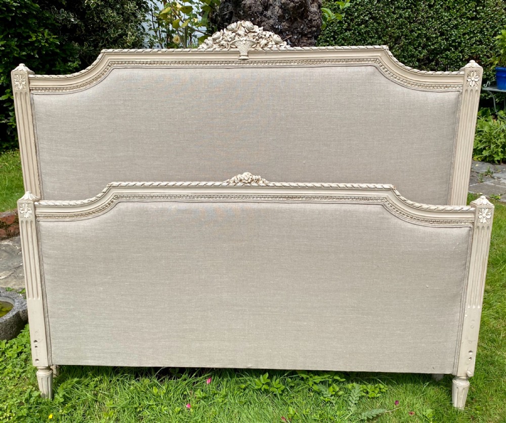 French Kingsize painted bed  View IX
