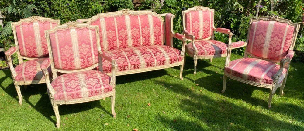 French painted salon suite View III