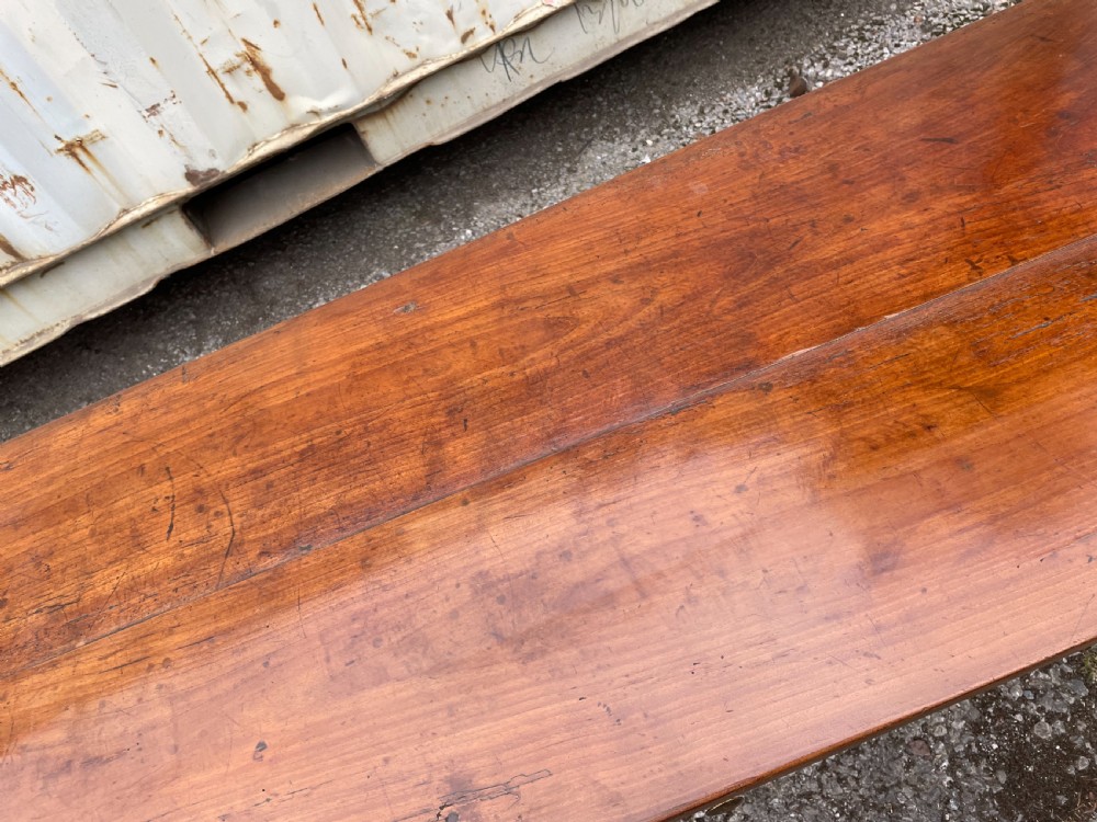 French Cherry Wood Serving Table View III