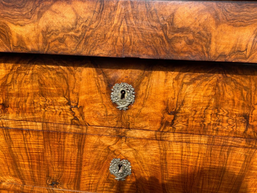 Walnut empire commode  View II