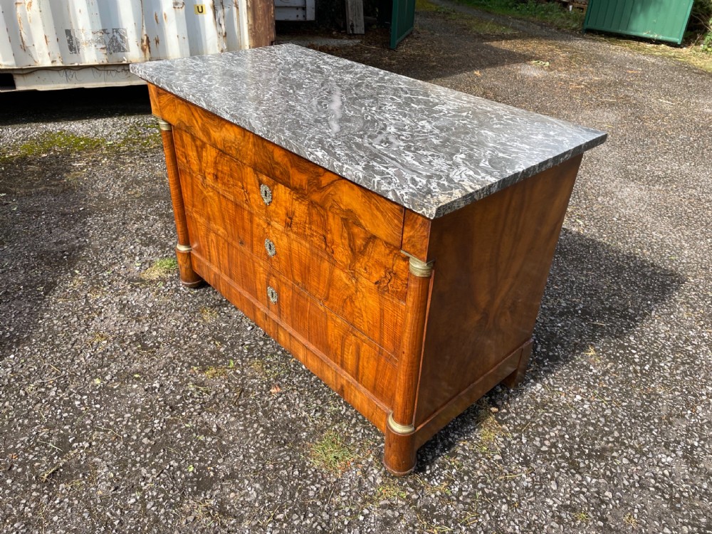 Walnut empire commode  View IV