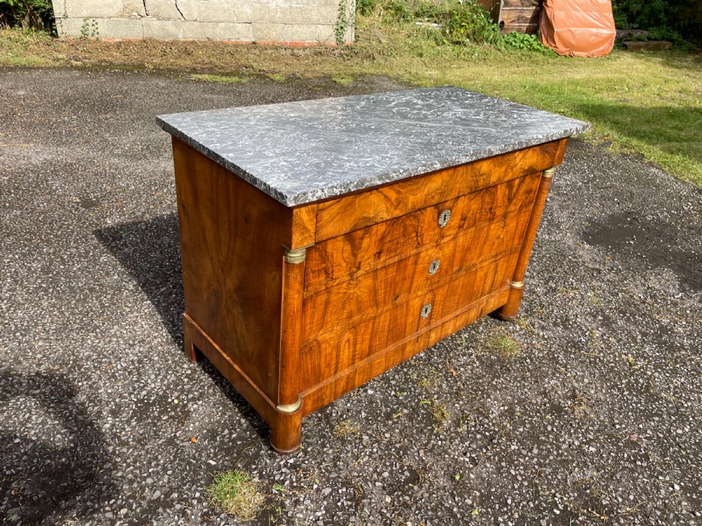 Walnut empire commode  View VI