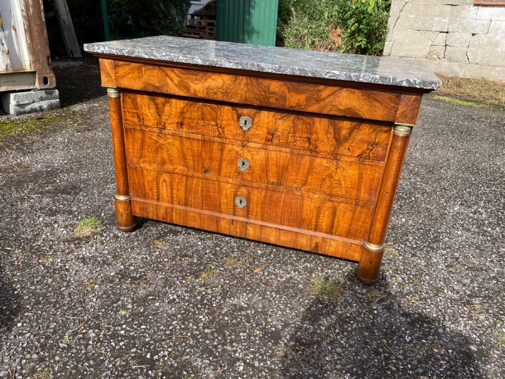 Walnut empire commode  View VIII