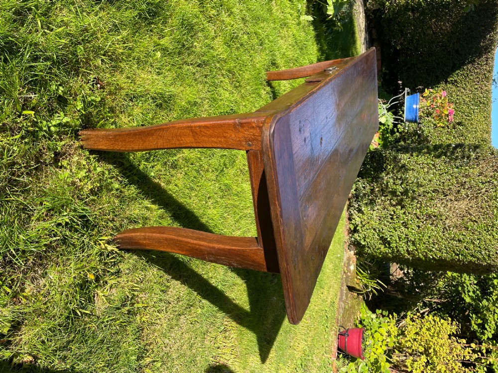 18th century oak serving table  View V