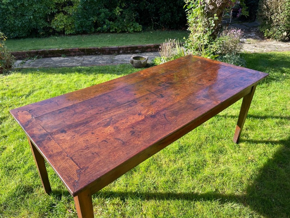 French cherry wood table 