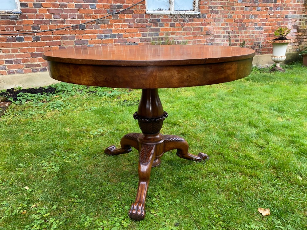 French walnut Gueridon or centre table View II