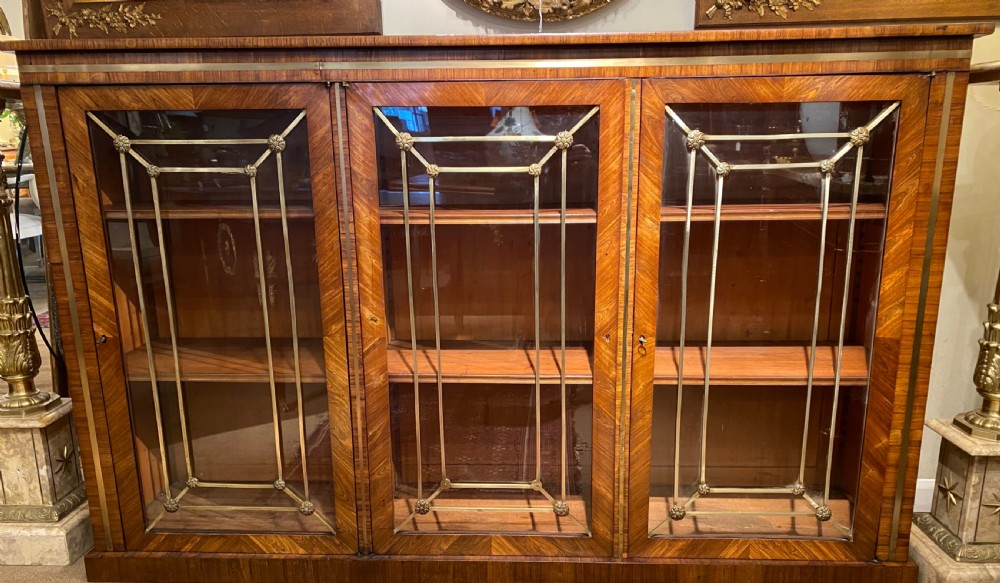 Large rosewood bookcase  View VI