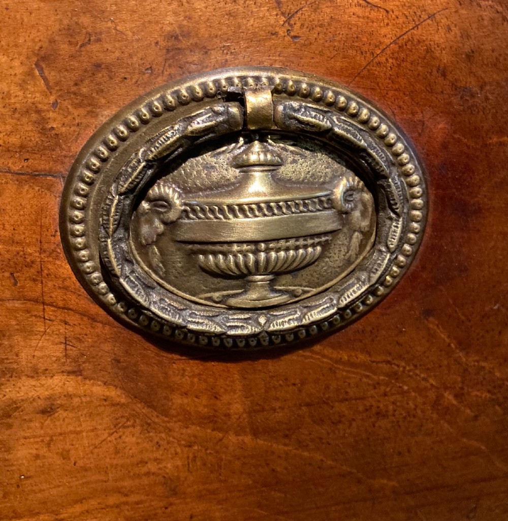 Georgian Bow front chest of Drawers View IV