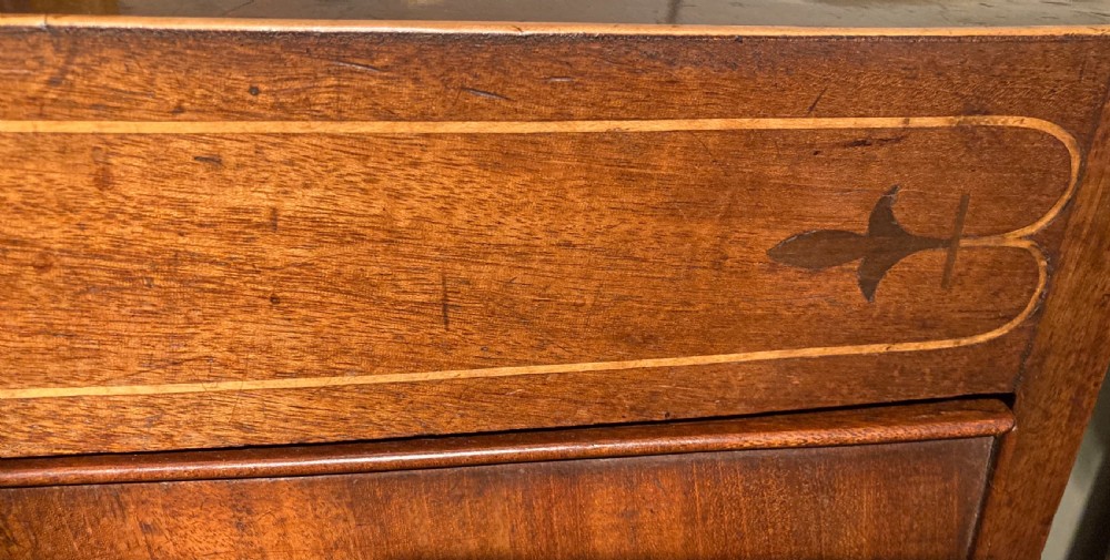 Georgian Bow front chest of Drawers View V
