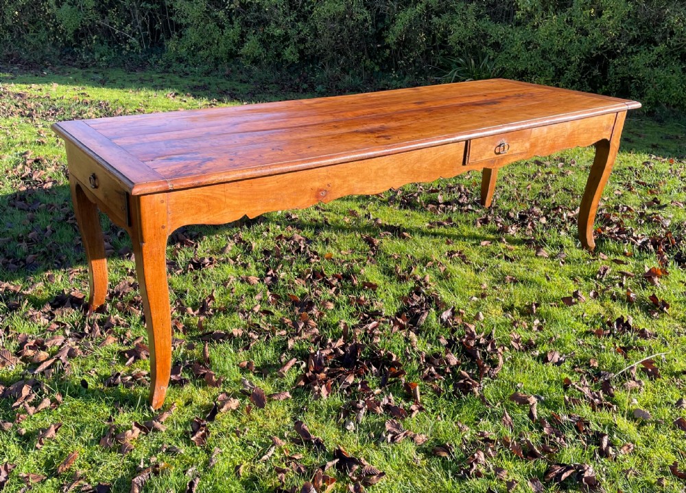 French cherry wood table 