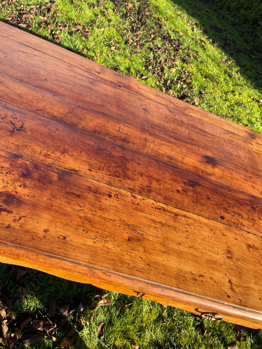 French cherry wood table  View V