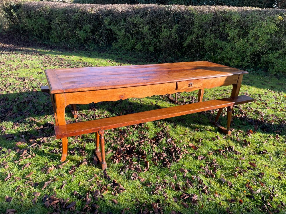 French cherry wood table  View VI