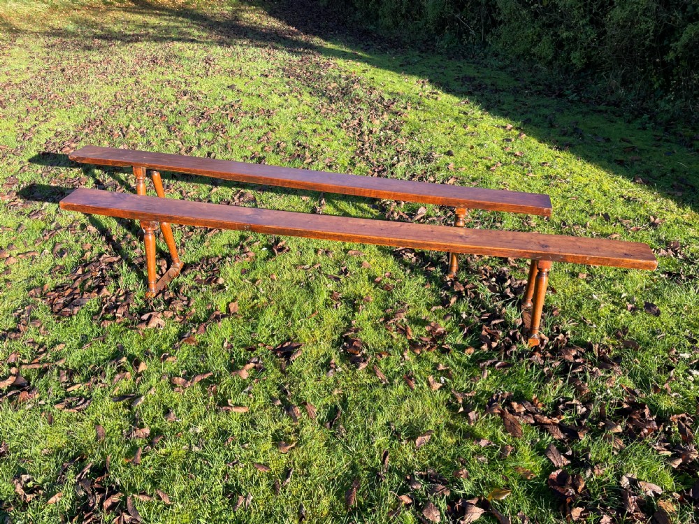 Pair of french period benches 