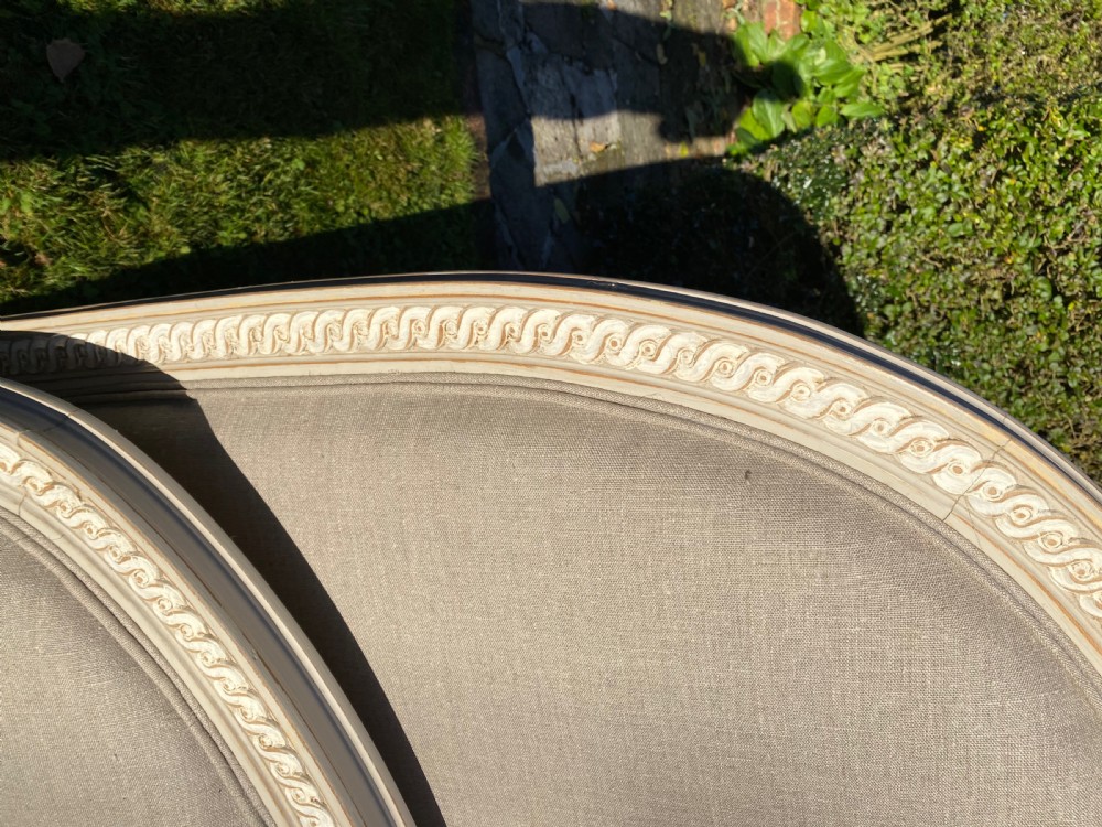 Kingsize upholstered and painted bed View IV