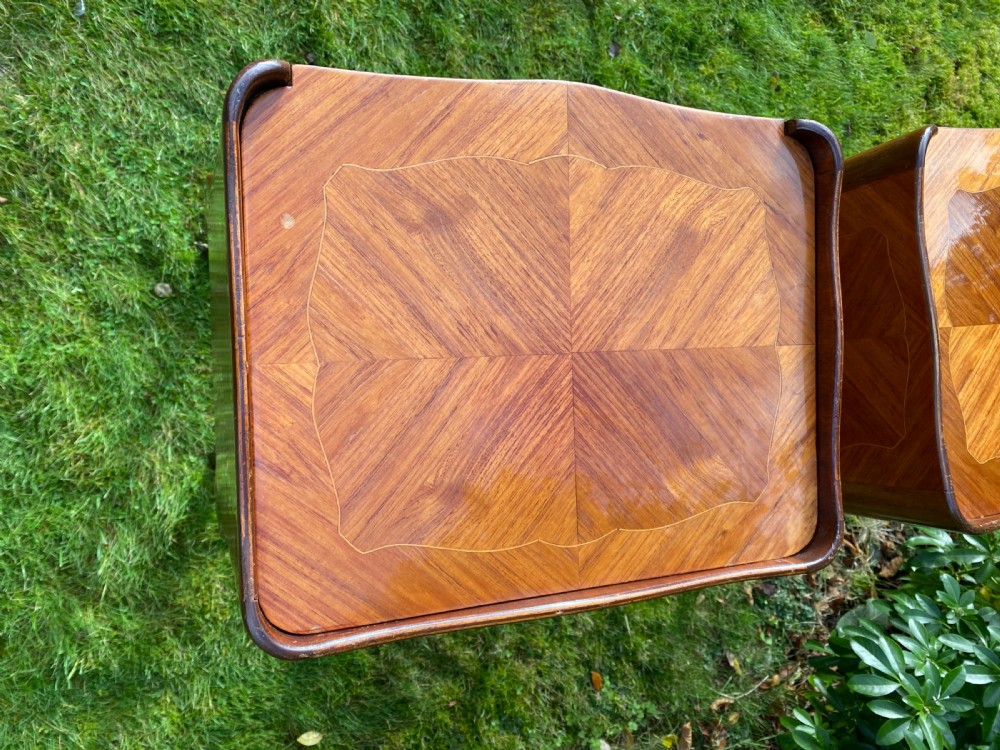 Pair of inlaid bedside tables  View VII