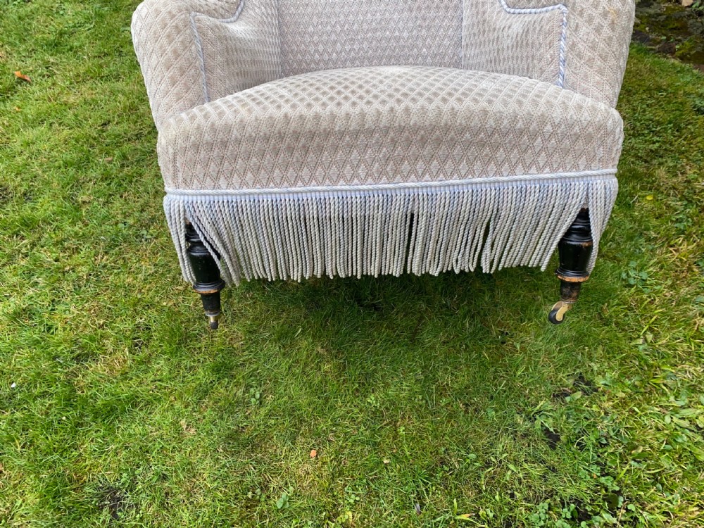 Pair of scroll back armchairs  View VIII