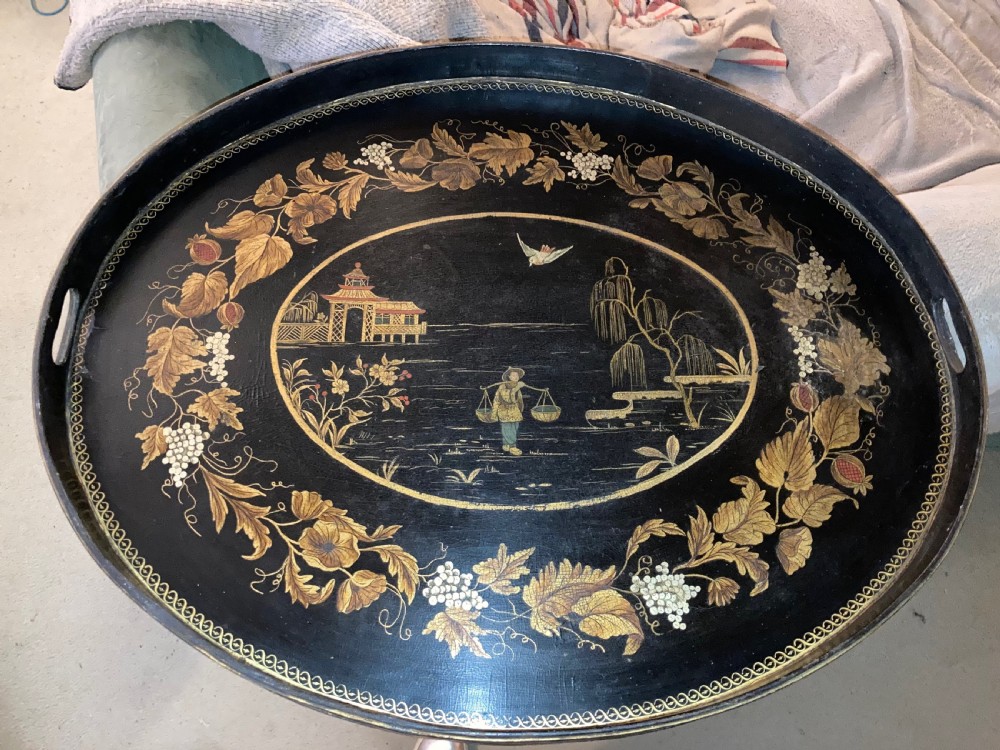 Henry Clay Papier-mâché Tray
